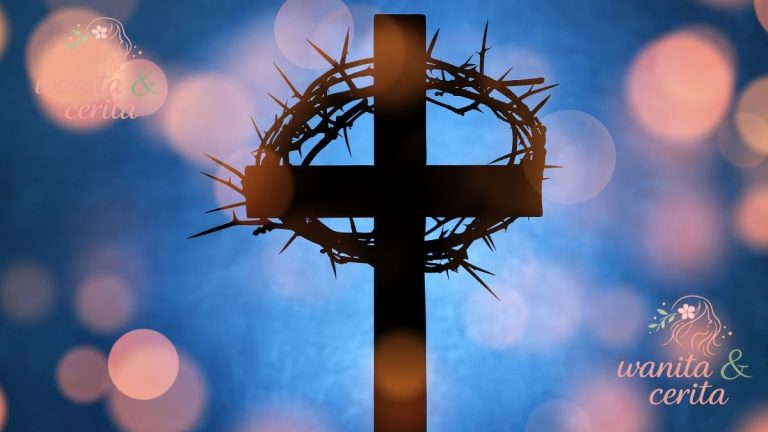 salib tanda jumat agung kematian yesus di salib