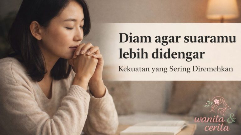 diam bukan berarti kalah
